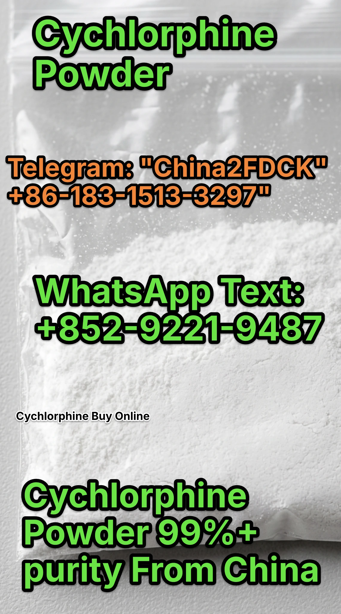 Buy Cychlorphine powder 99.9% pure - order now with bulk discounts